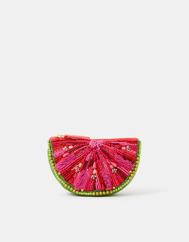 Beaded Watermelon Coin Purse